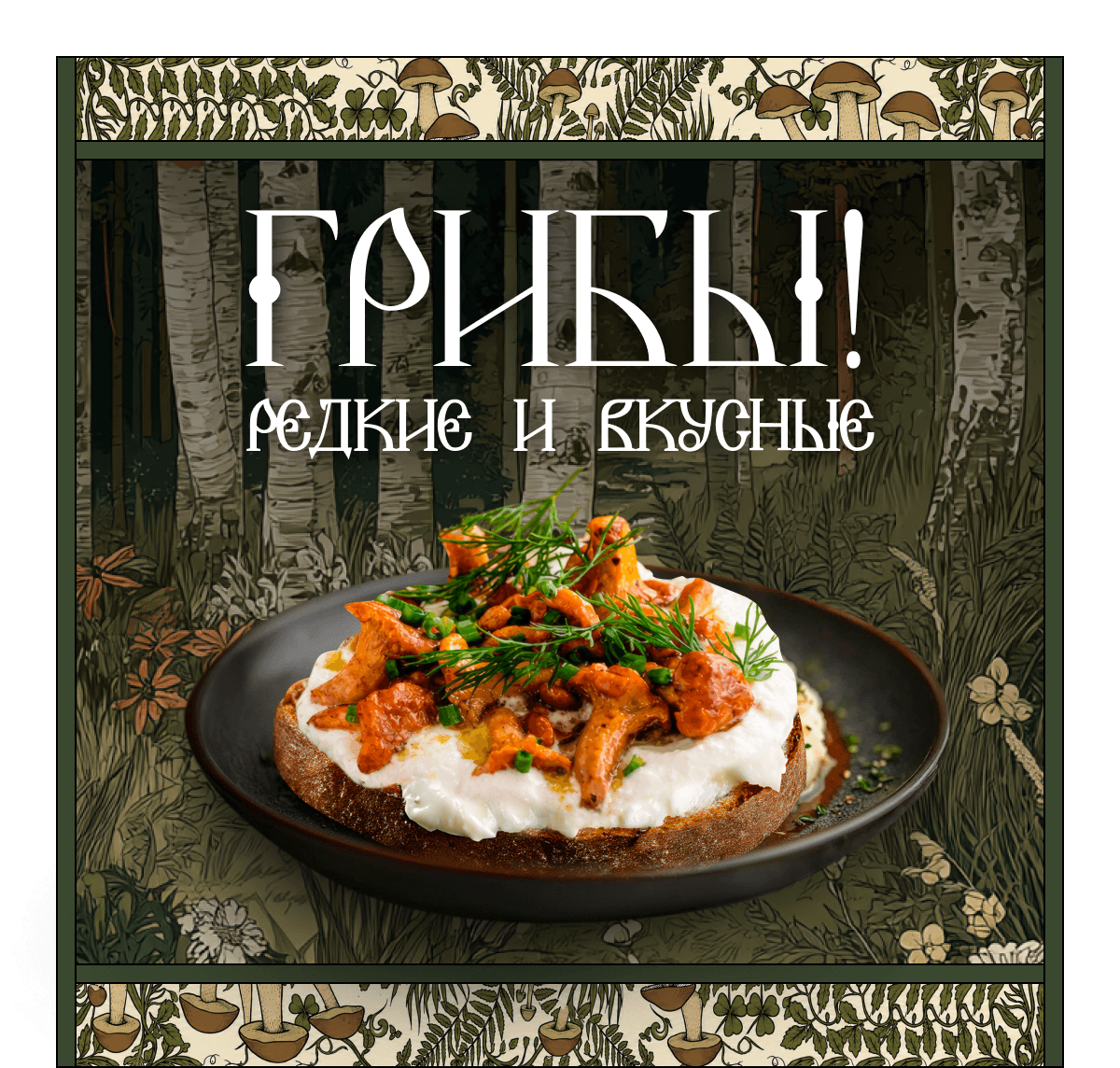 Грибы! Редкие и вкусные
